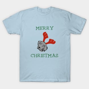 xmas pizza dog T-Shirt